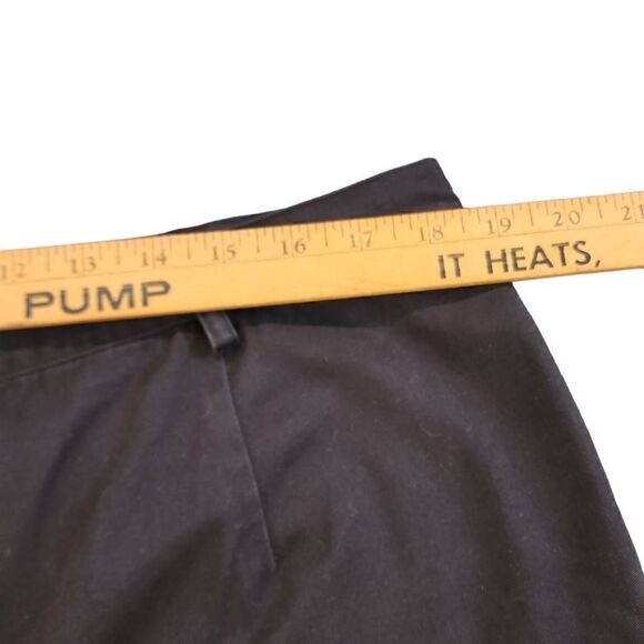 Pendleton Plus Size 16W  Black Cropped Pants 3 Pockets Lightweight 100%Cotton - Picture 7 of 9